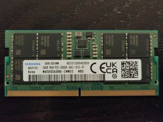 2x 16GB DDR5 SO-DIMM Samsung RAM