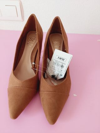 Zapatos Esfera Marrón Talla 38