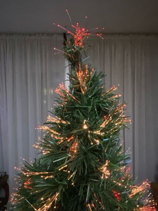 Árbol Navideño Fibra Óptica Luces de colores