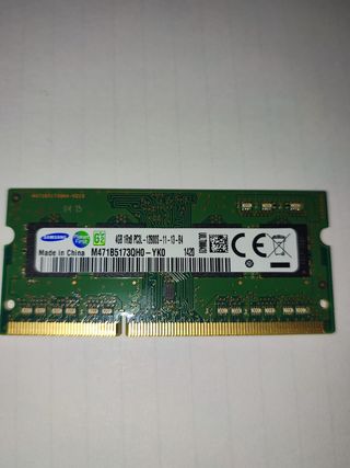 Memoria RAM Samsung 4GB DDR3L 1600MHz SODIMM