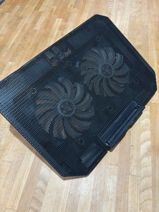 Soporte Notebook Negro con Ventiladores