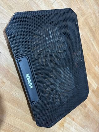 Soporte Notebook Negro con Ventiladores