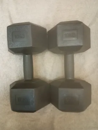 Mancuernas 10 kg (par)