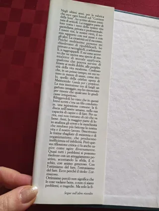 Libro L'ottimismo di Francesco Alberoni.