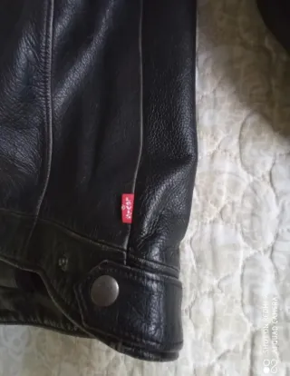 Chaqueta Cuero Levi's Red Tab Biker 90s Talla XL