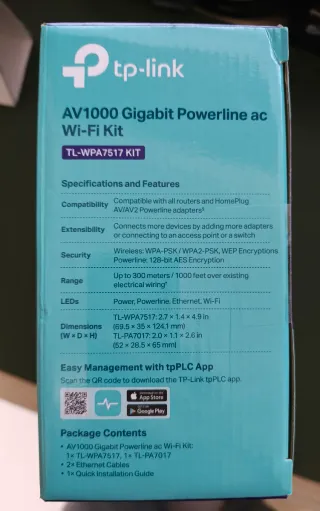 Kit PLC WiFi TP-Link AV1000 AC1200