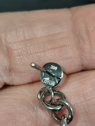 Pendientes Corazón Lotus Acero