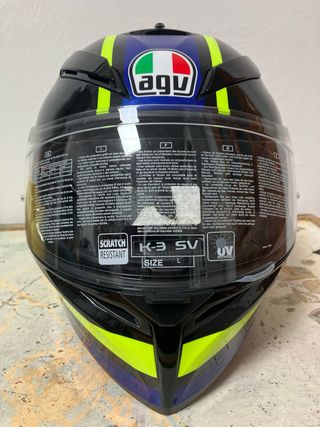 Casco AGV K3 SV Talla L TOP PLK RIDE