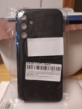 Funda Samsung Galaxy A15 Negra TPU