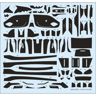 Maqueta Alpha Model Ferrari F12 TDF, 1/24