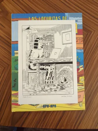 Las Locuritas De Ursula, libro y láminas