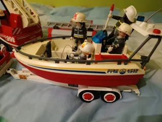 Lote bomberos Playmobil