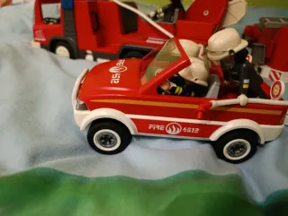 Lote bomberos Playmobil