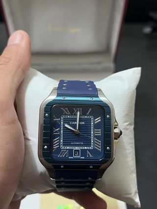 Caja Cartier Santos Oro