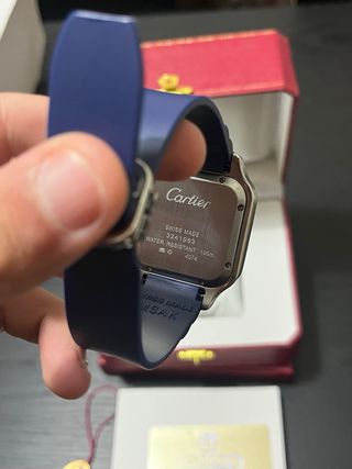 Caja Cartier Santos Oro