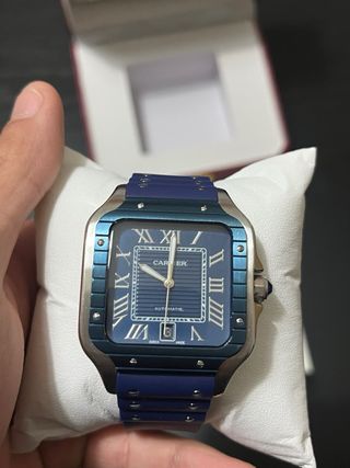 Caja Cartier Santos Oro