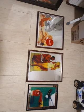 Cuadros Coca-Cola Vintage Y otros