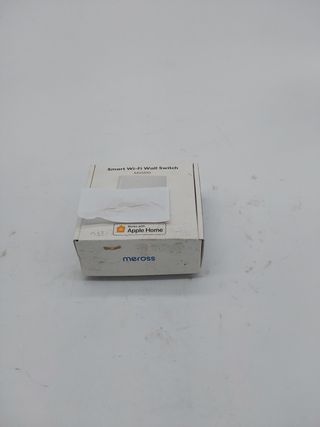 Meross Interruptor de pared WiFi, interruptor inteligente, 1 vía, 1 banda, Glass Touch, control remoto de aplicaciones, compatib