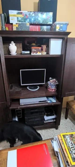 Mueble Colonial Madera Multiusos