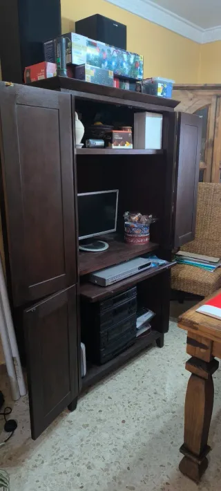 Mueble Colonial Madera Multiusos