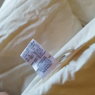 Plumón beige poliéster cama  150