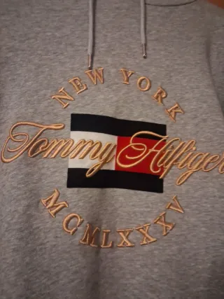 Vestido Sudadera Tommy Hilfiger Gris