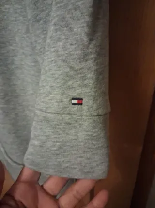 Vestido Sudadera Tommy Hilfiger Gris