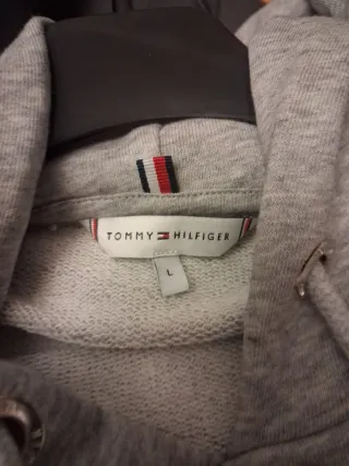 Vestido Sudadera Tommy Hilfiger Gris