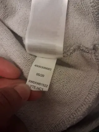 Vestido Sudadera Tommy Hilfiger Gris