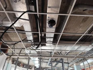 Conductos metálicos tubería para ventilación