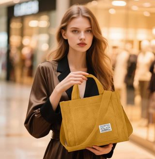 Borsa tot in velluto