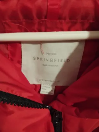 Cazadora Springfield Talla S Roja