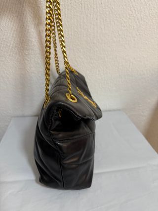 Bolso Saint Laurent Negro y Dorado