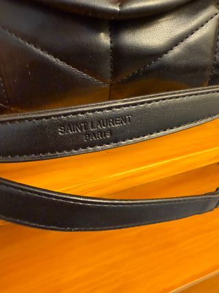 Bolso Saint Laurent Negro y Dorado