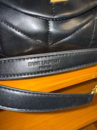 Bolso Saint Laurent Negro y Dorado