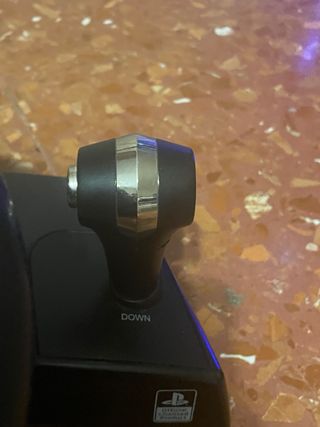 Volante Deportivo Negro PS4