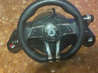 Volante Deportivo Negro PS4