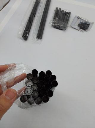 SONGMICS Scarpiera a 3 Livelli, Set da 2, Scaffale per Scarpe in Metallo, per 12-15 Paia di Scarpe, Scaffale Impilabile