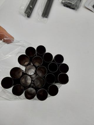 SONGMICS Scarpiera a 3 Livelli, Set da 2, Scaffale per Scarpe in Metallo, per 12-15 Paia di Scarpe, Scaffale Impilabile