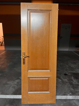 Puerta madera maciza 72,5cm