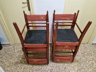4 Sillas de Comedor Tapizadas