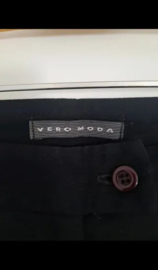 Pantalones Negros pata ancha