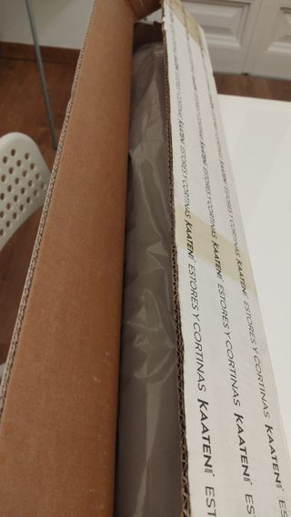 Estor Enrollable Screen 350 Blanco. Nuevo