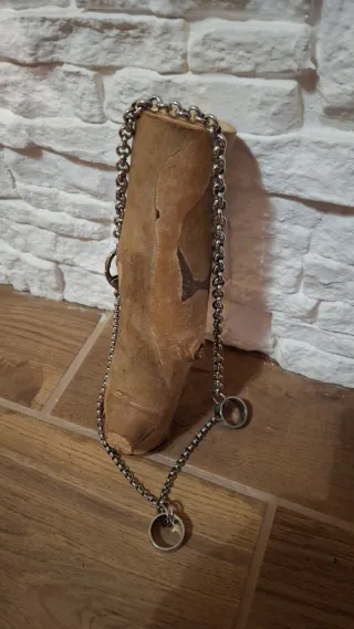 Collana con ciondoli ad anello