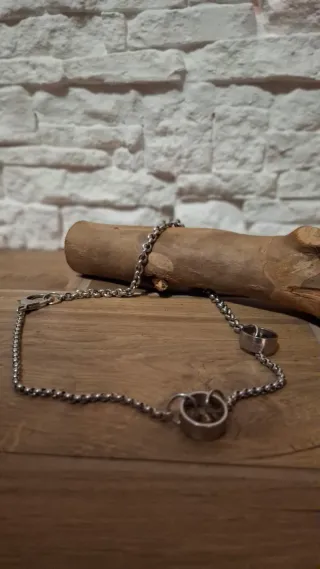 Collana con ciondoli ad anello