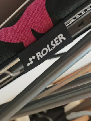 Tabla de planchar ROLSER fucsia y negro