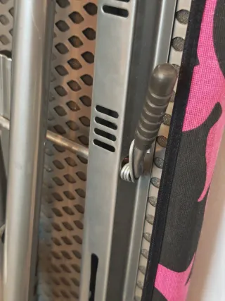 Tabla de planchar ROLSER fucsia y negro