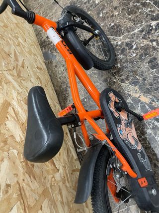 Bici BTWIN niño naranja