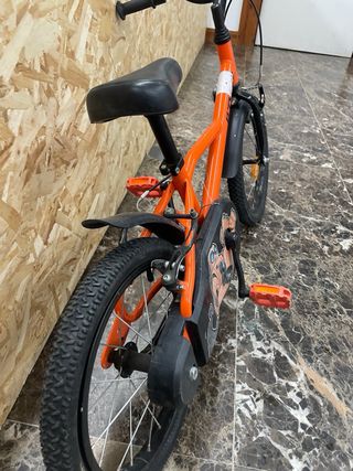 Bici BTWIN niño naranja