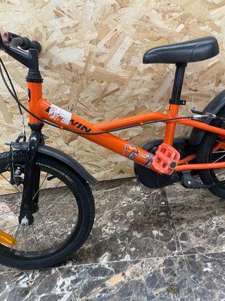 Bici BTWIN niño naranja